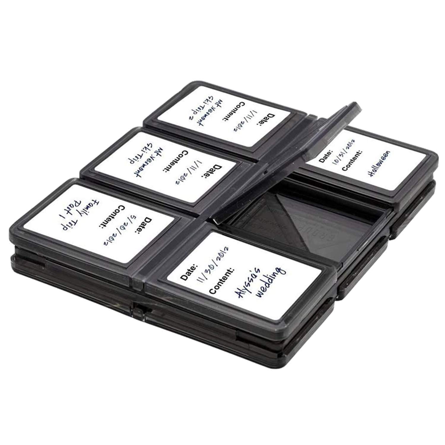 Ritz Gear 64GB V60 4K U3 SDXC Memory Cards 10-Pack with High-Speed Card Reader & 12-Slot Memory Card Case - Perfect for DSLR Cameras, Drones, and Action Cameras