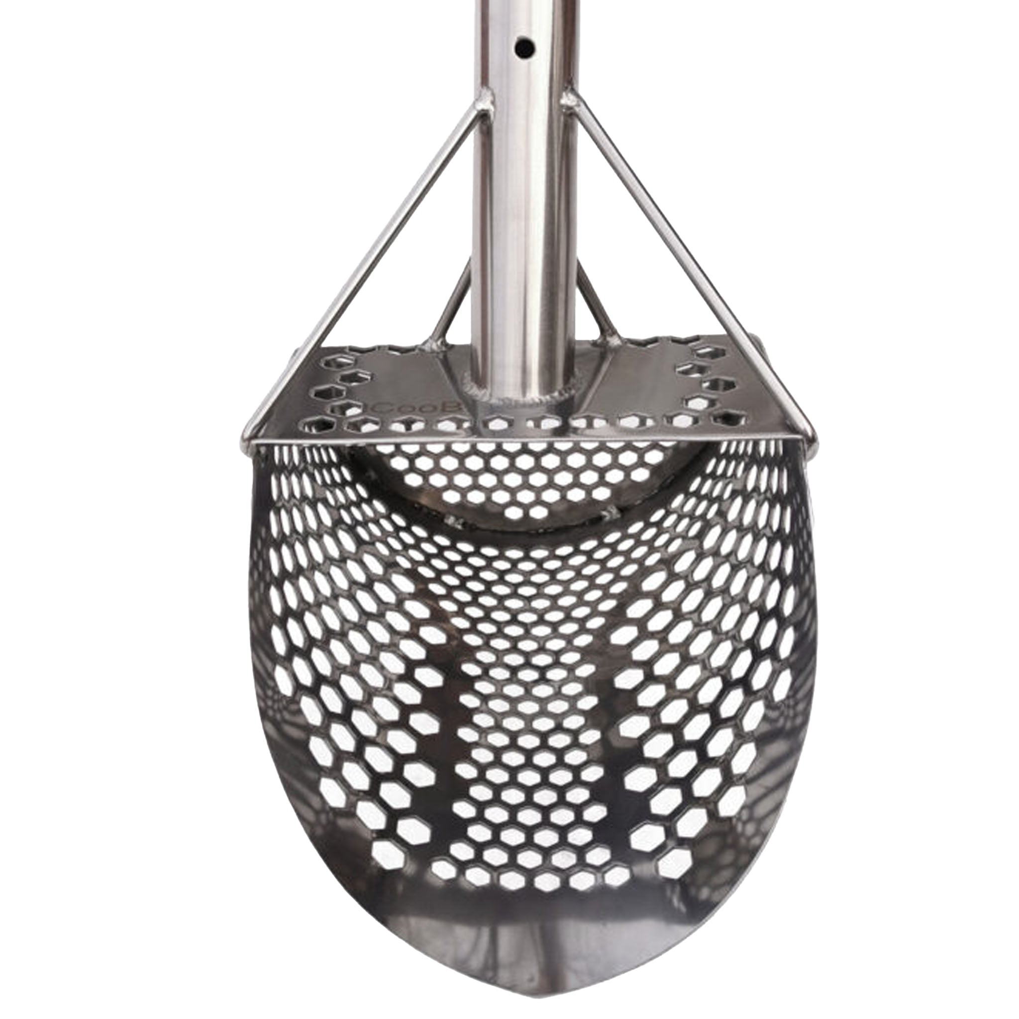 Stainless Steel Sand Scoop with Hexagon Holes - 9