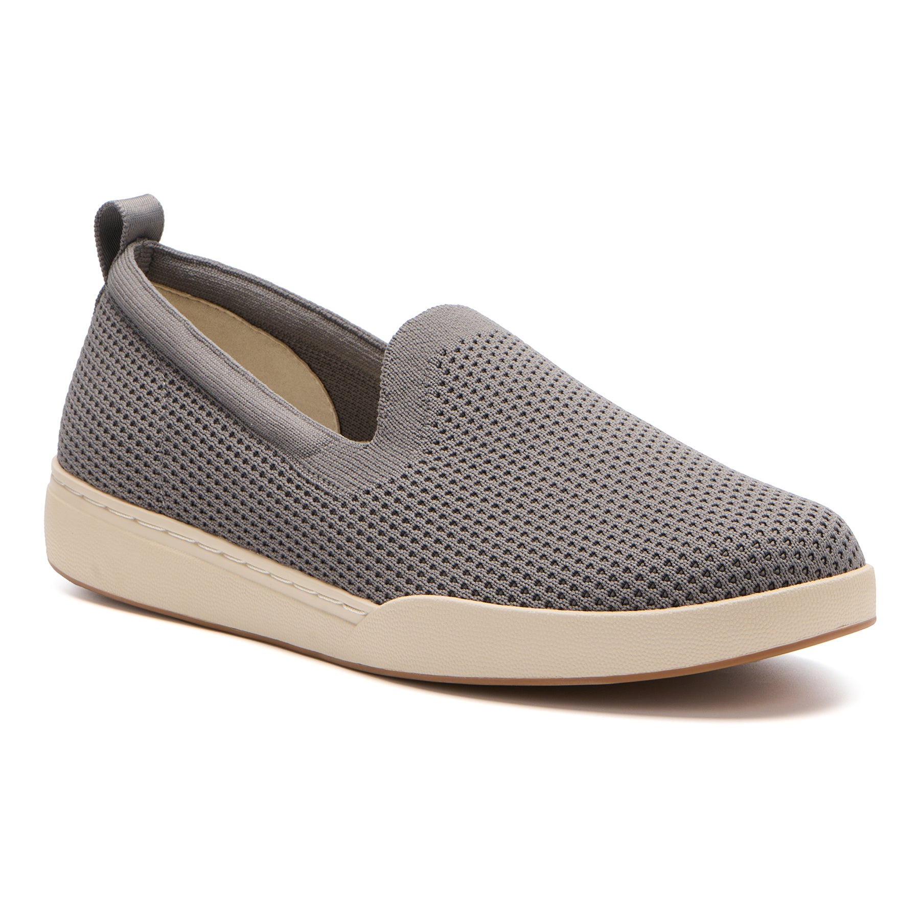 Encore Knit Slip On Shoes for Women - Comfortable Casual Loafers with Memory Foam - Perfect for Work, Travel & Everyday Wear