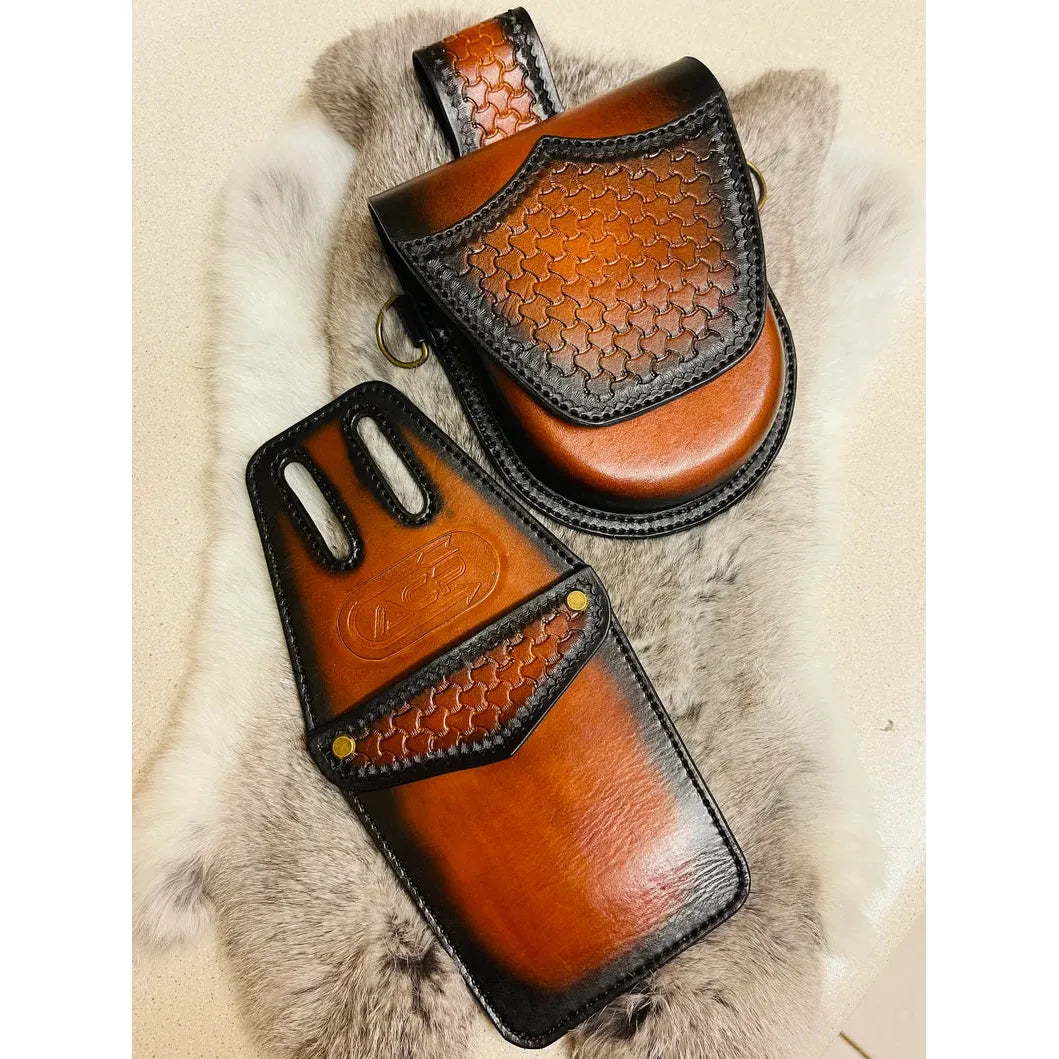 Traditional Modular Leather Quiver 3-in-1 A.C.P. - Adjustable Archery Accessory for Hunting, Target Practice & Outdoor Adventures