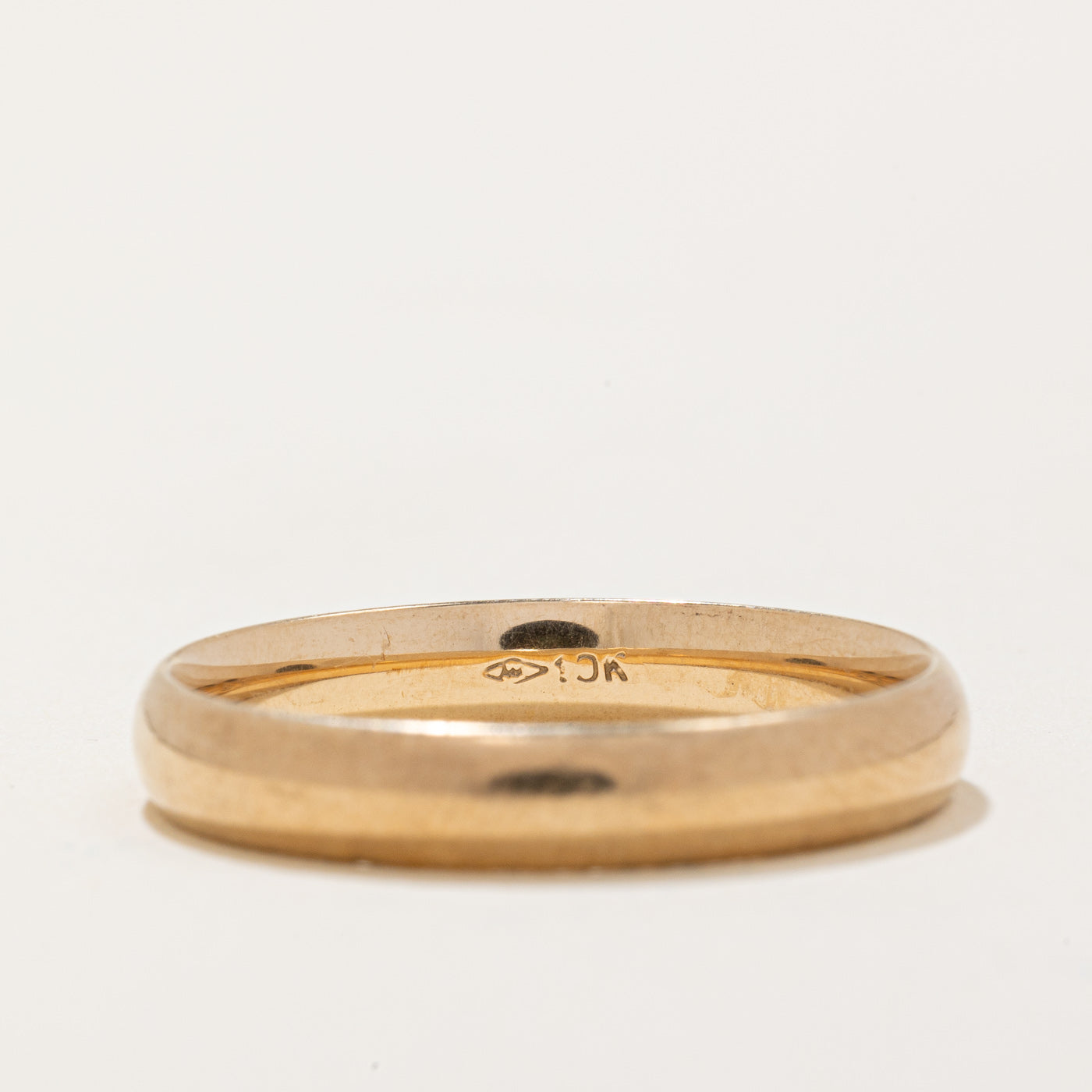 10K Yellow Gold Wedding Band Ring for Men - Size 11.25 - Perfect for Anniversary, Engagement & Everyday Wear