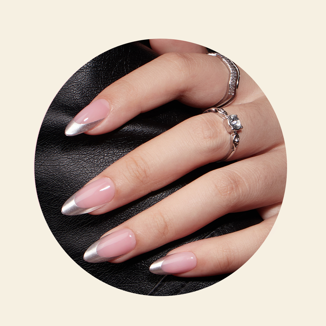 MITTY Just Wow Press on Nails - Long Lasting Fake Nails with Glue - Perfect for Parties, Weddings & Everyday Wear