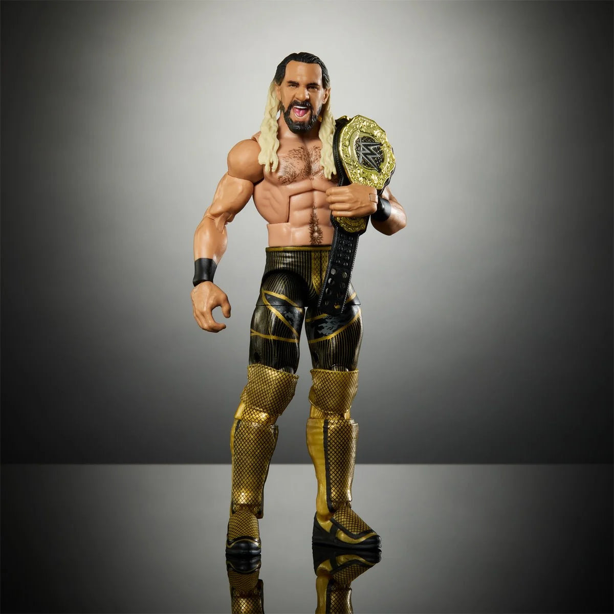 Seth Rollins WWE Elite Collection Series 112 Action Figure - Authentic Wrestling Toy for Collectors & Fans - Perfect for Display, Play & Gifts