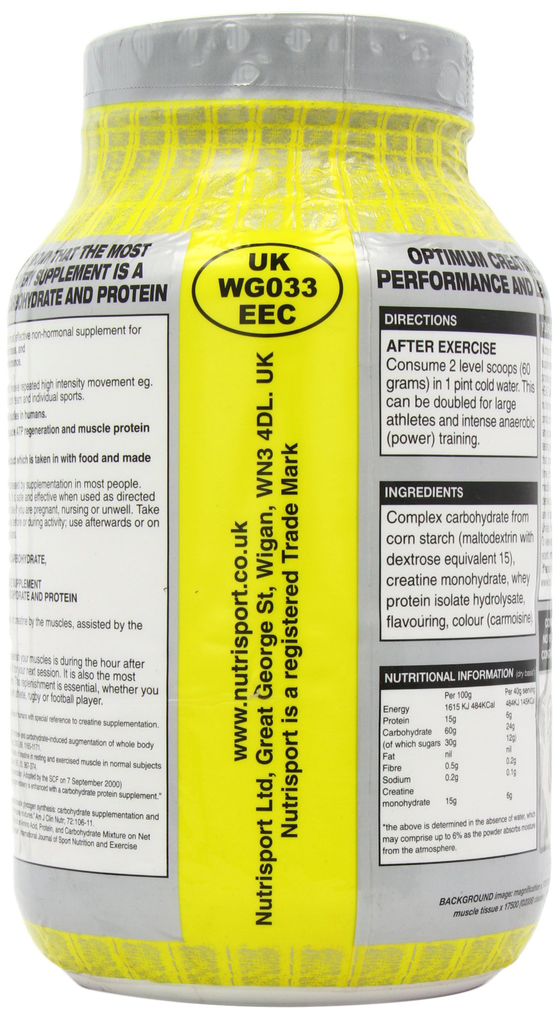ATP M Fuel Fruit Punch Energy Powder - 1500g for Workout, Gym & Sports Performance - Delicious Fruit Flavor for Pre & Post Workout Recovery