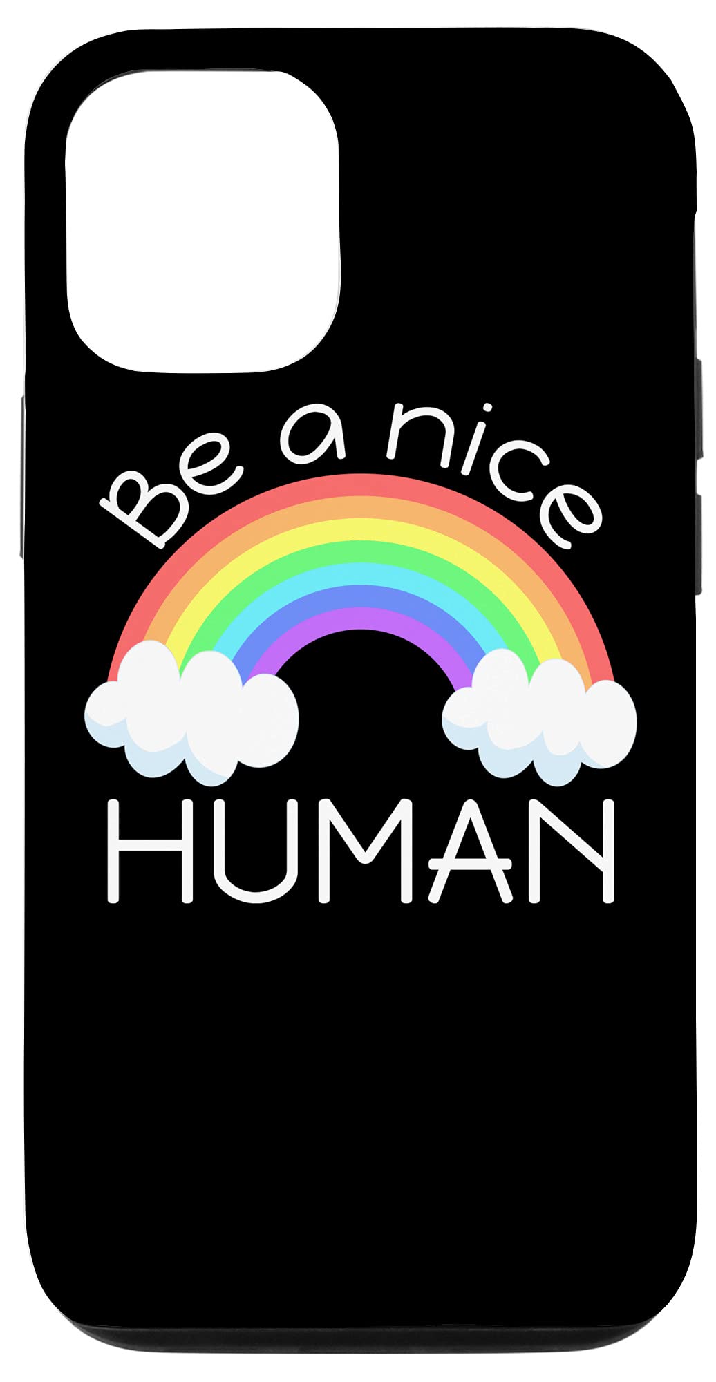 Premium Rainbow iPhone 12/12 Pro Case - Shatterproof Protective Cover with Slim Fit Design - Perfect for Everyday Use, Travel & Outdoor Activities