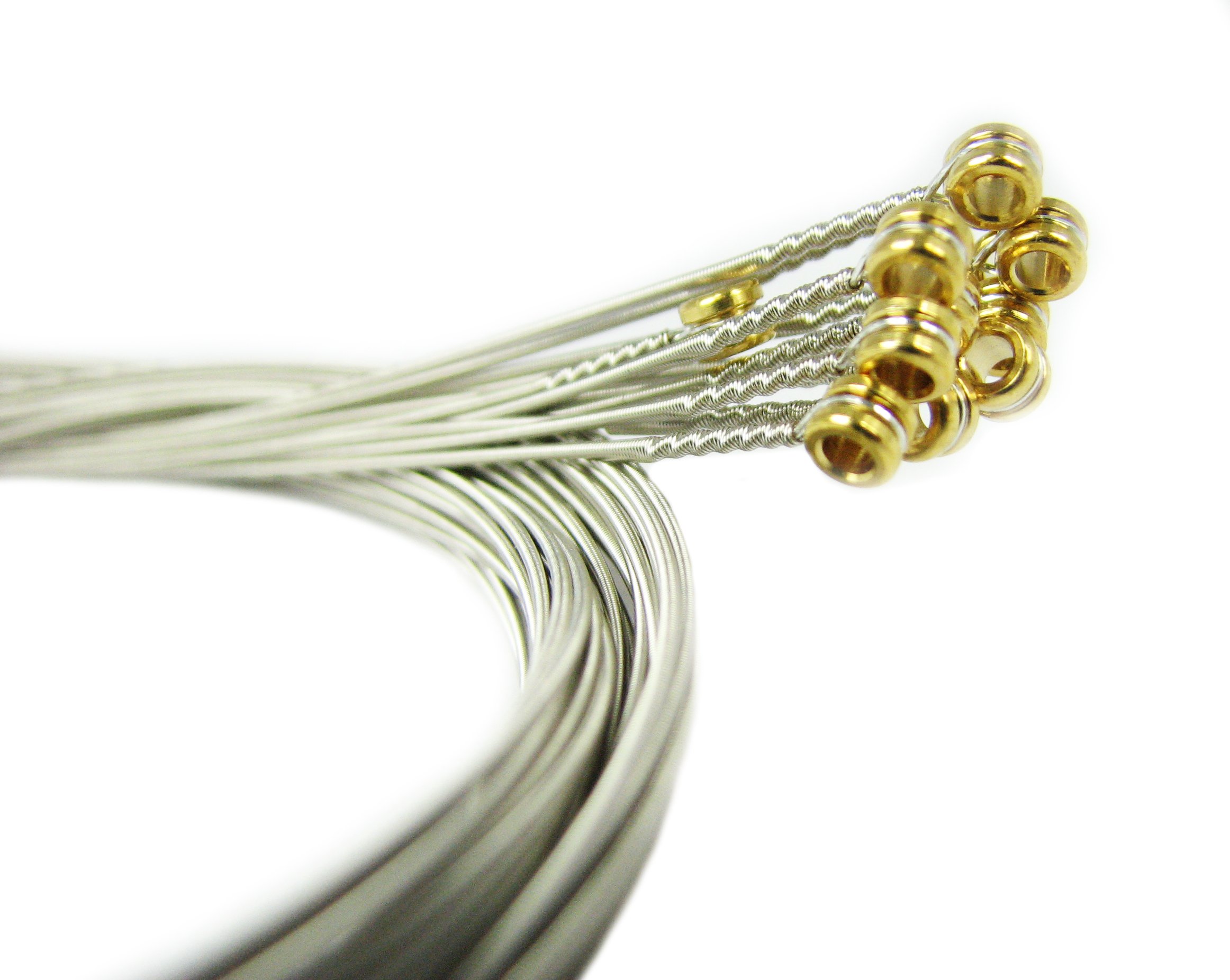 12-Pack 26 Gauge (.026 Inch) Nickel-Wound Electric Guitar Strings - Premium USA Made for Rock, Blues & Metal Performances - Perfect for Stage, Studio & Practice Sessions