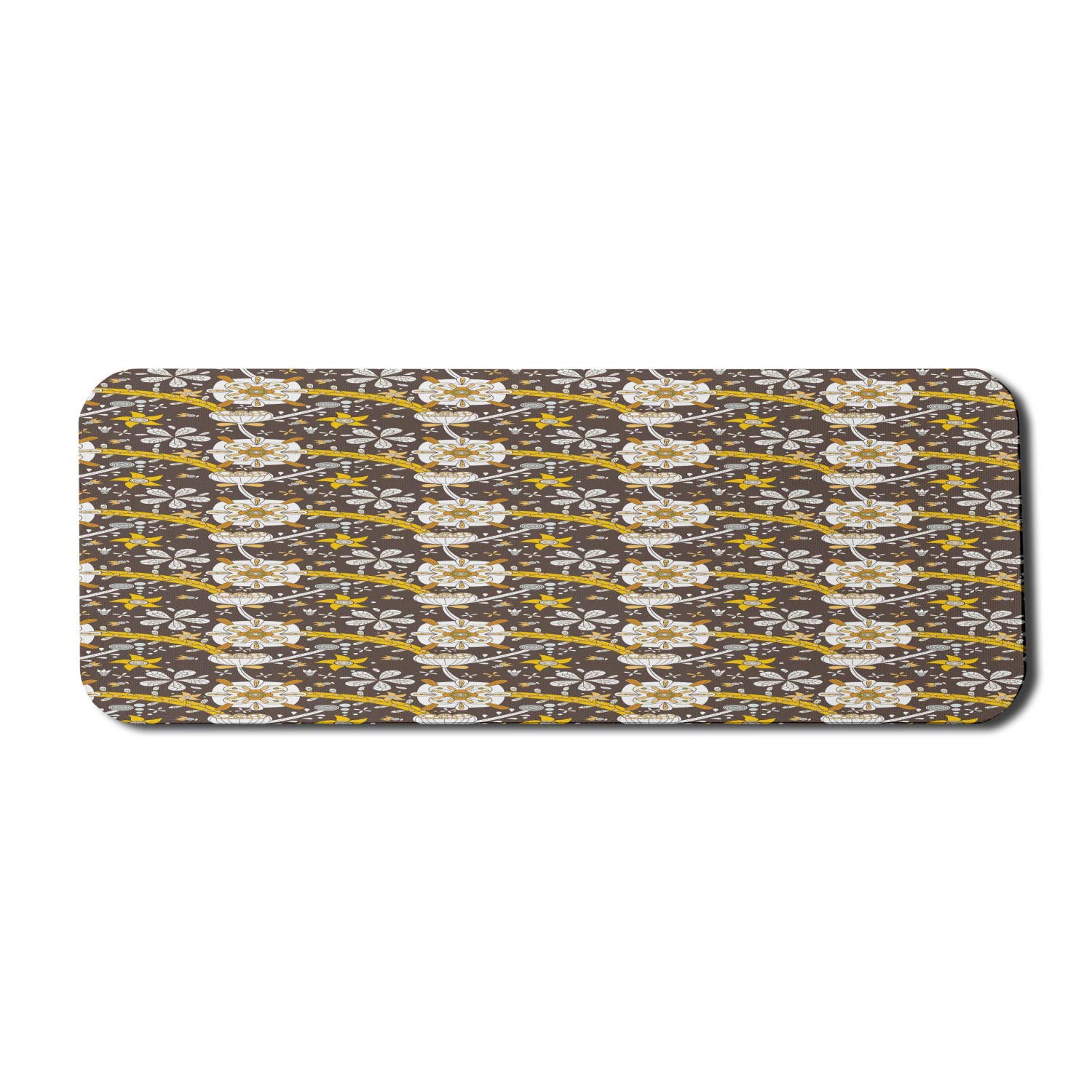 Ambesonne Floral Computer Mouse Pad - Large 31