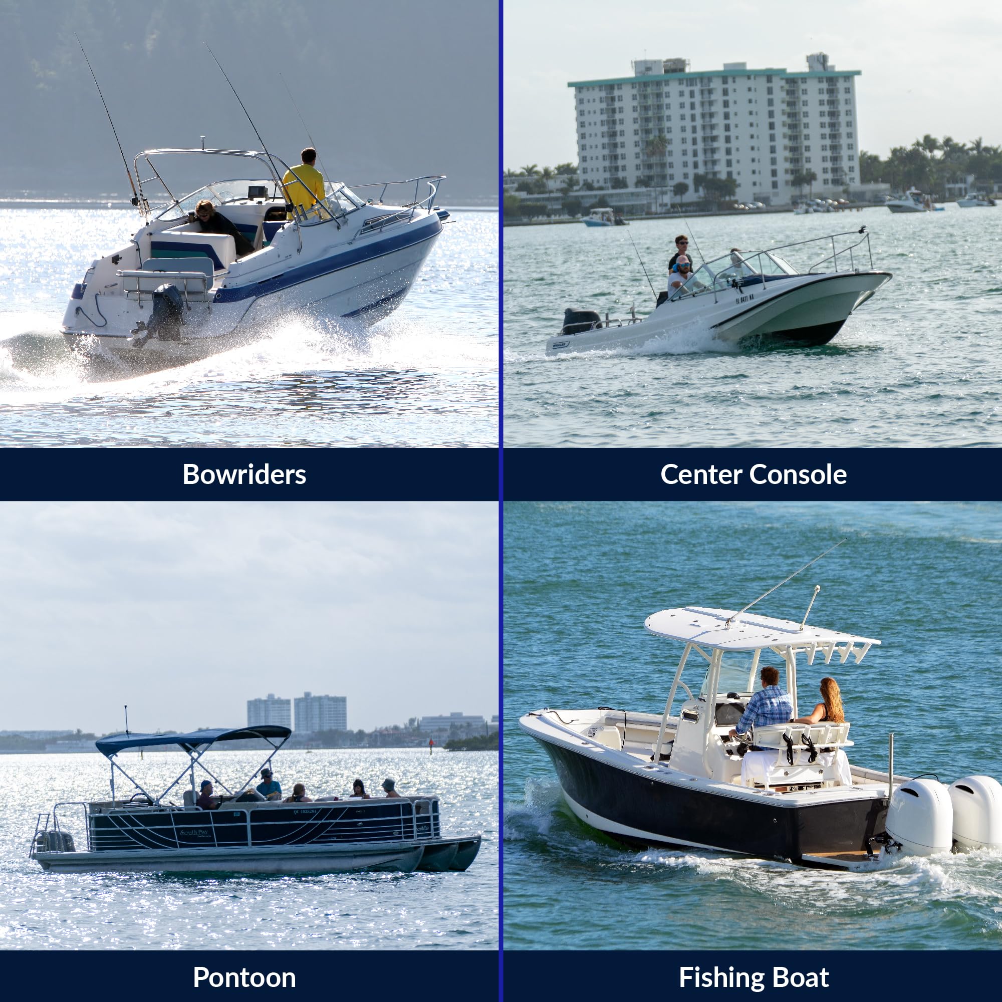 Five Oceans LED Marine Switch Panel - Waterproof 12-24V Toggle Switch Panel with Labels for Boats & Yachts | Perfect for Dashboards, Control Panels & Marine Electrical Systems