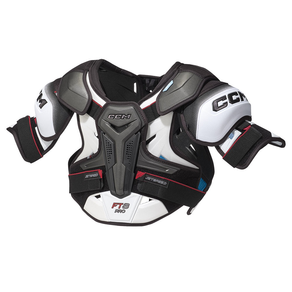 CCM Jetspeed FT8 Pro Senior Ice Hockey Shoulder Pads - Protective Gear for Hockey Players - Perfect for Games, Practices & Competitive Play