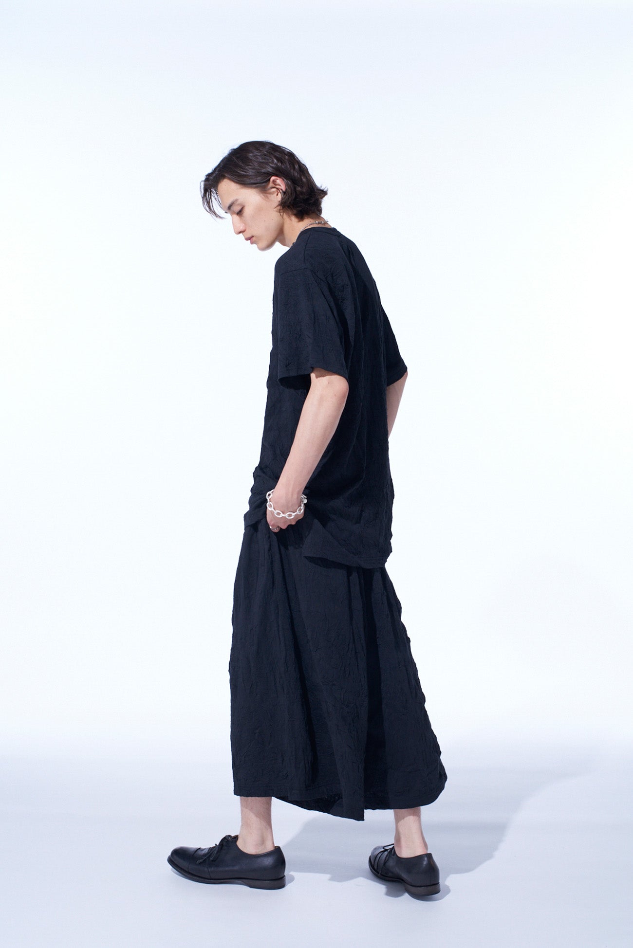 Stylish CATCH WASHER FINISH JERSEY CULOTTE PANTS for Women - Comfortable High Waist Wide Leg Lounge Pants for Casual Wear, Office & Travel