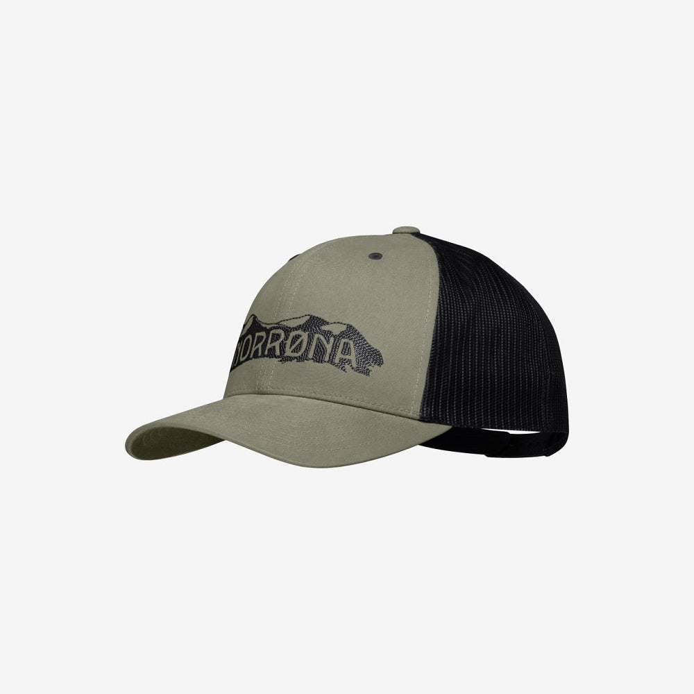 Norrona Unisex Mesh Snap Back Trucker Hat - Breathable & Adjustable for Outdoor Activities, Hiking, and Casual Wear