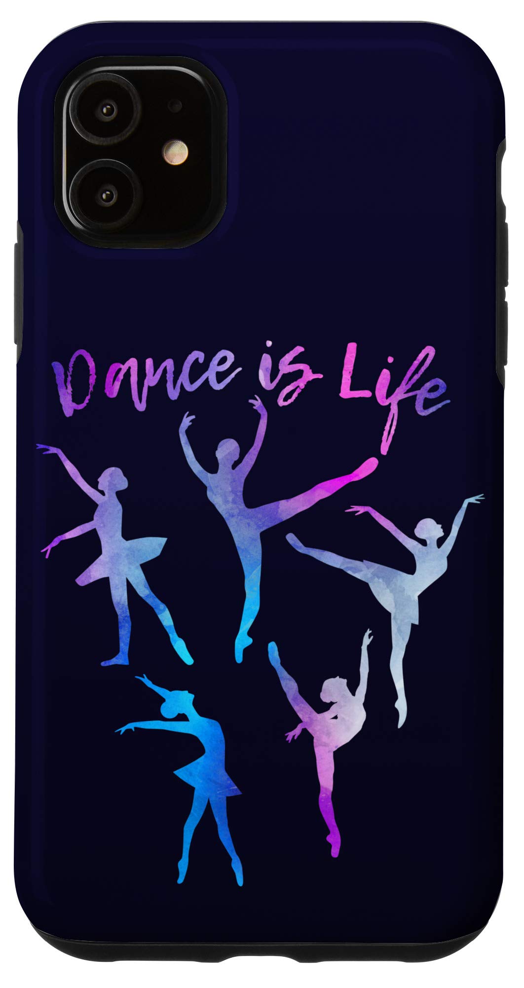 iPhone 11 Case - Ballerina Ballet Dancing Design for Women, Teens & Moms - Perfect Gift for Dancers, Dance Lovers & Ballet Enthusiasts - Ideal for Dance Classes, Performances & Everyday Use