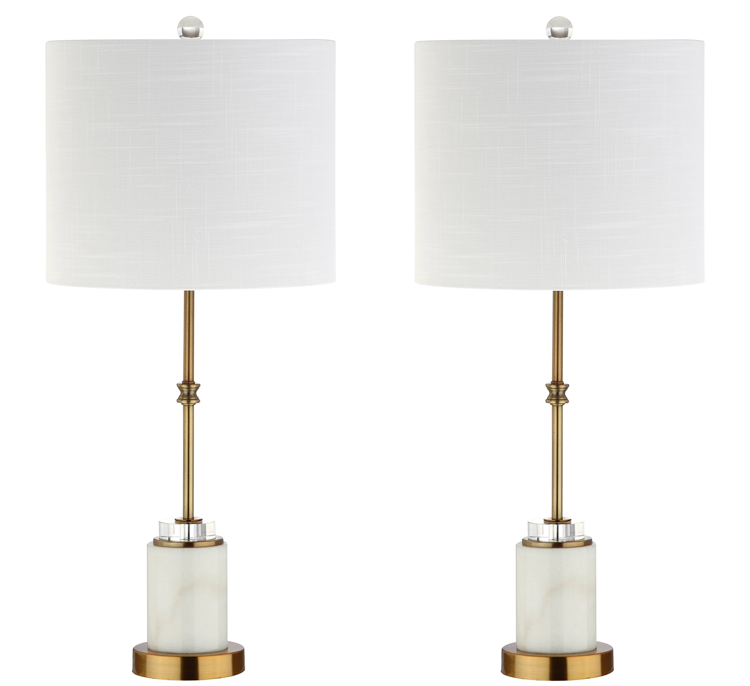 JONATHAN Y JYL5003A-SET2 Set of 2 Modern LED Table Lamps - 27