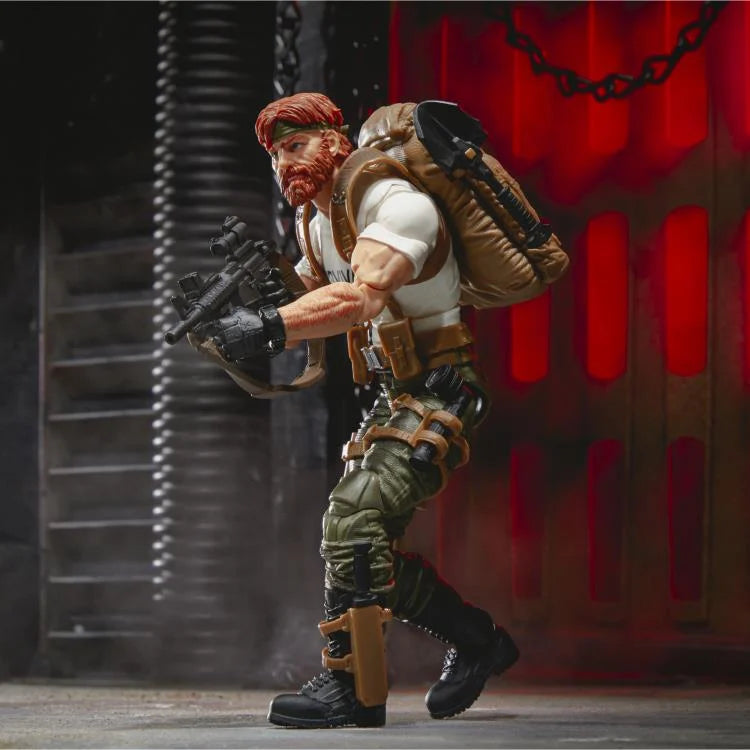 G.I. Joe Classified Series Stuart Outback Selkirk Action Figure - Collectible Military Toy for Display & Play | Perfect for Fans & Collectors