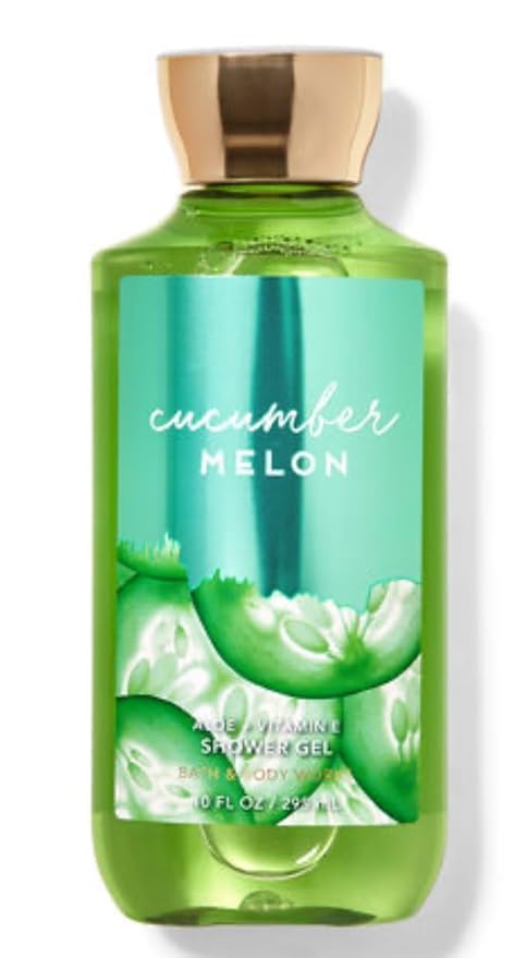 Cucumber Melon Bath & Body Works 3-Piece Gift Set - Premium Full-Size Beauty Products with Hello Gorgeous Gift Bag (Packaging May Vary) - Perfect for Spa Day, Self-Care Routine & Thoughtful Gifts