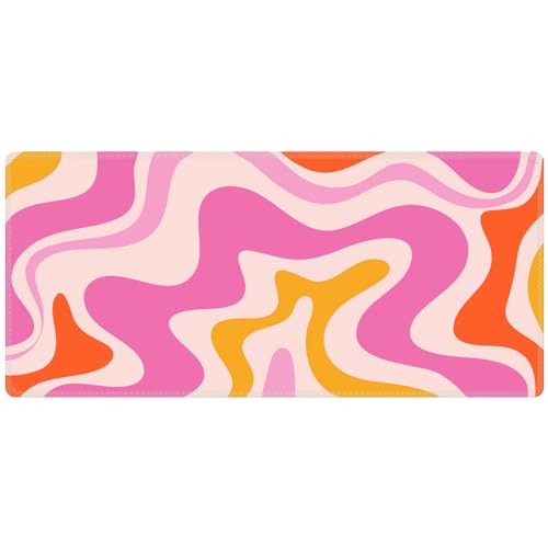 Pink Topographic