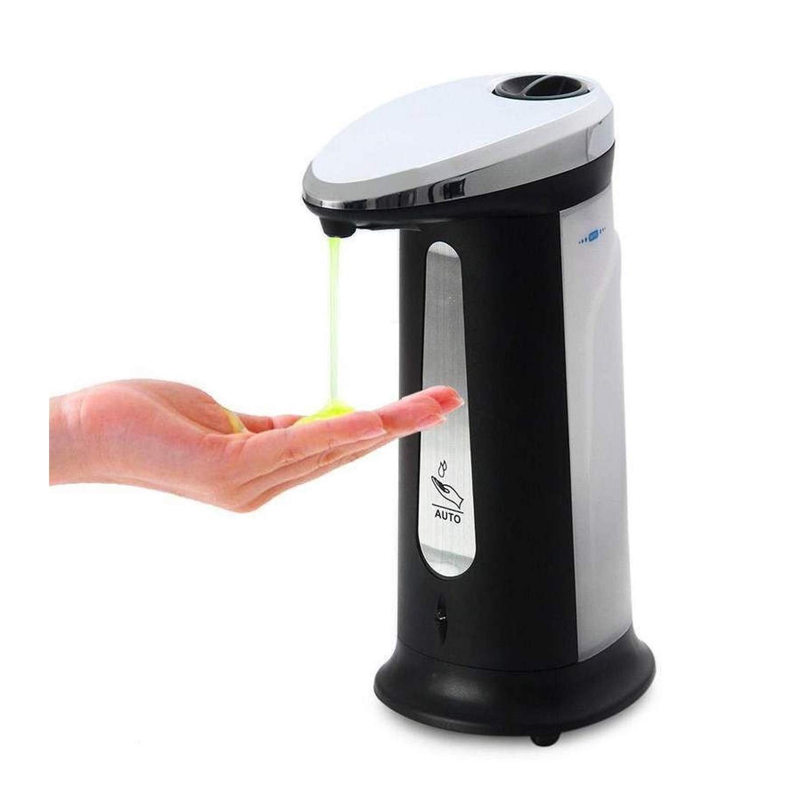 Touchless Automatic Soap Dispenser 13.53oz/400ml - Hands Free Motion Sensor Liquid Soap Dispenser for Kitchen, Bathroom, Countertop - Ideal for Home, Office, and Public Restrooms to Promote Hygiene and Convenience