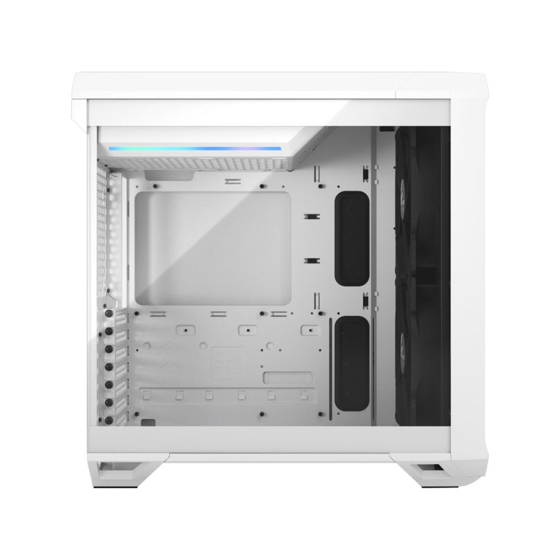Fractal Design Torrent Compact TG mATX PC Case - Tempered Glass Side Panel (Clear Tint) | Compact Gaming Case for High Airflow Builds | Perfect for Gaming Rigs & Workstations