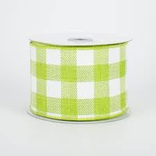 Lime Green, White