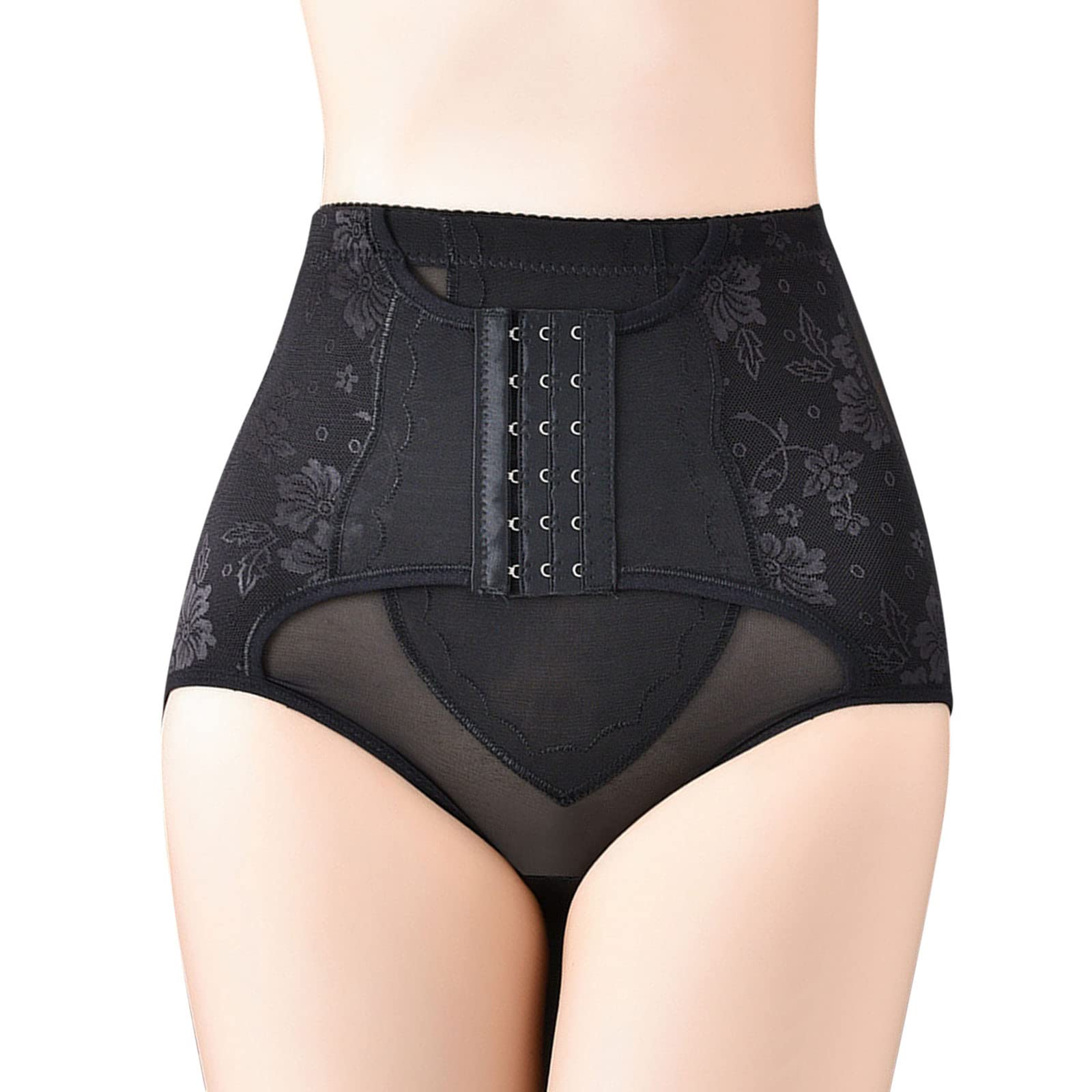 High Waist Lace Shapewear for Women - Tummy Control Corset Panties & Waist Trainer - Perfect for Everyday Wear, Special Occasions, and Postpartum Recovery