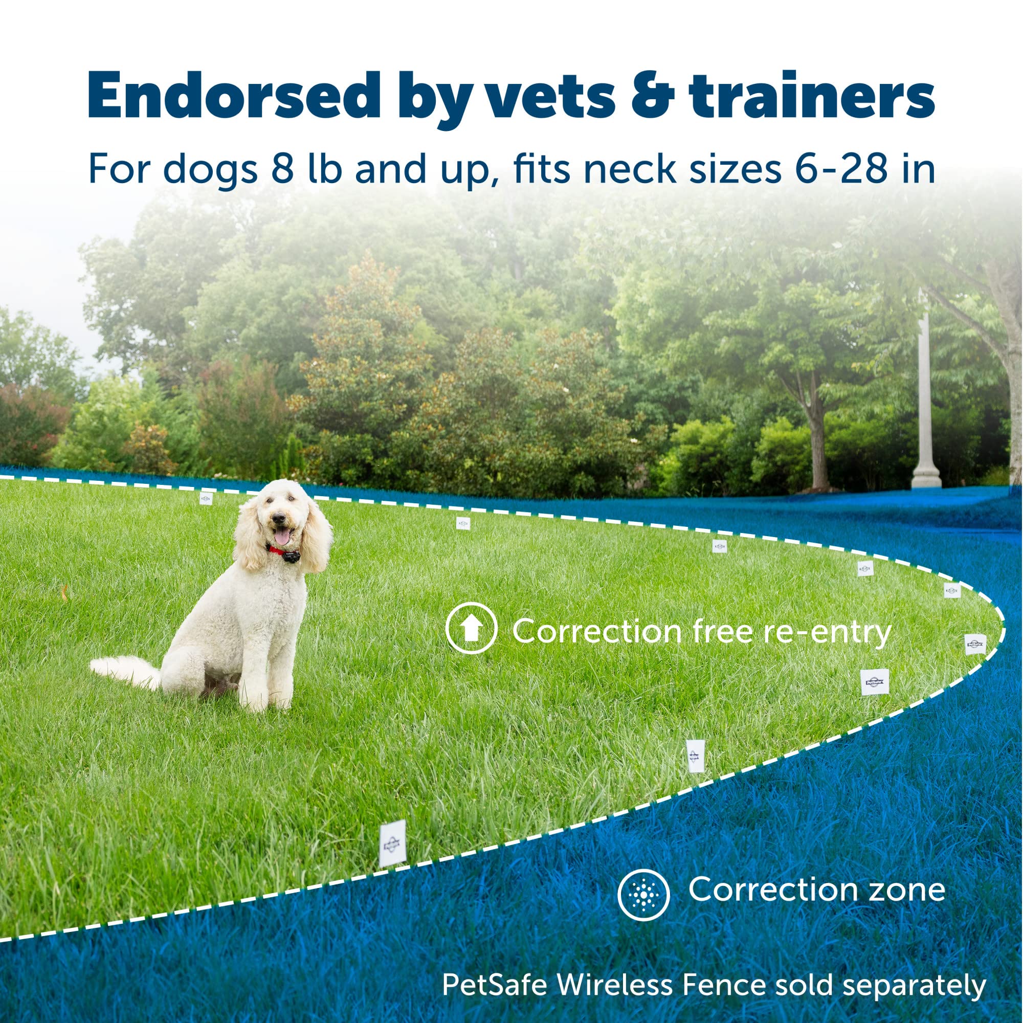 PetSafe Wireless Fence Extra Transmitter - Expand Wireless Dog & Cat Containment System Range | Compatible with Existing PetSafe Fences | Ideal for Large Yards, Farms & Rural Areas