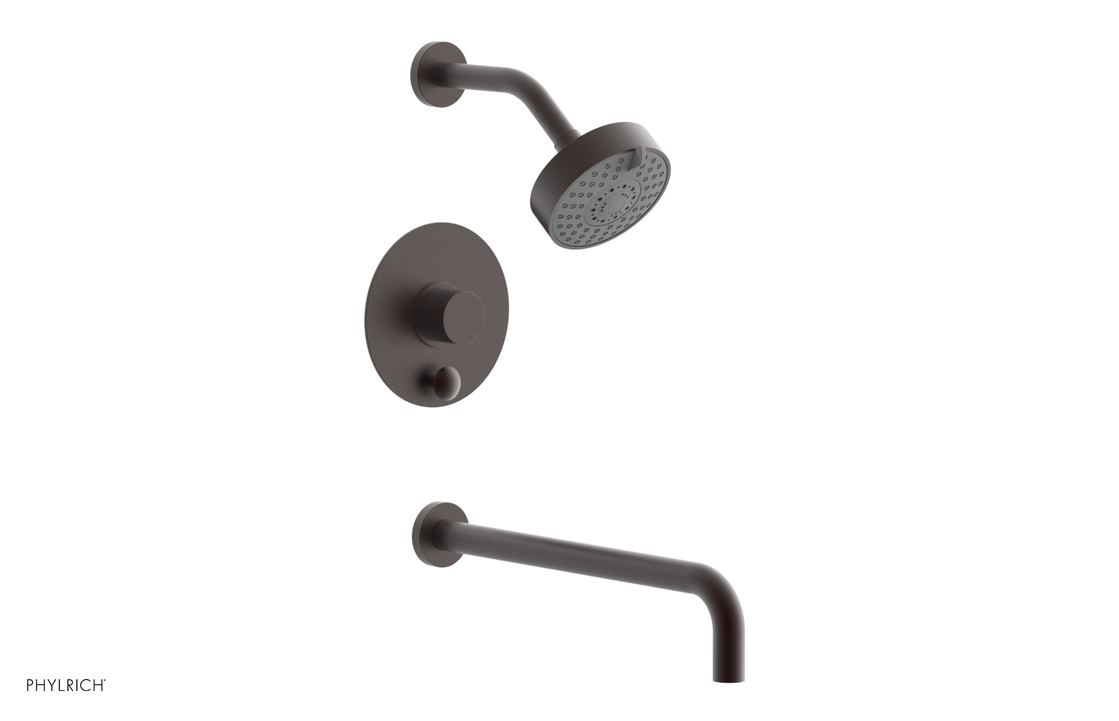 BASIC II 14 Pressure Balance Tub and Shower Faucet Set - Chrome Finish - 230 27 14 - Perfect for Bathroom Renovation and Modern Home Upgrades