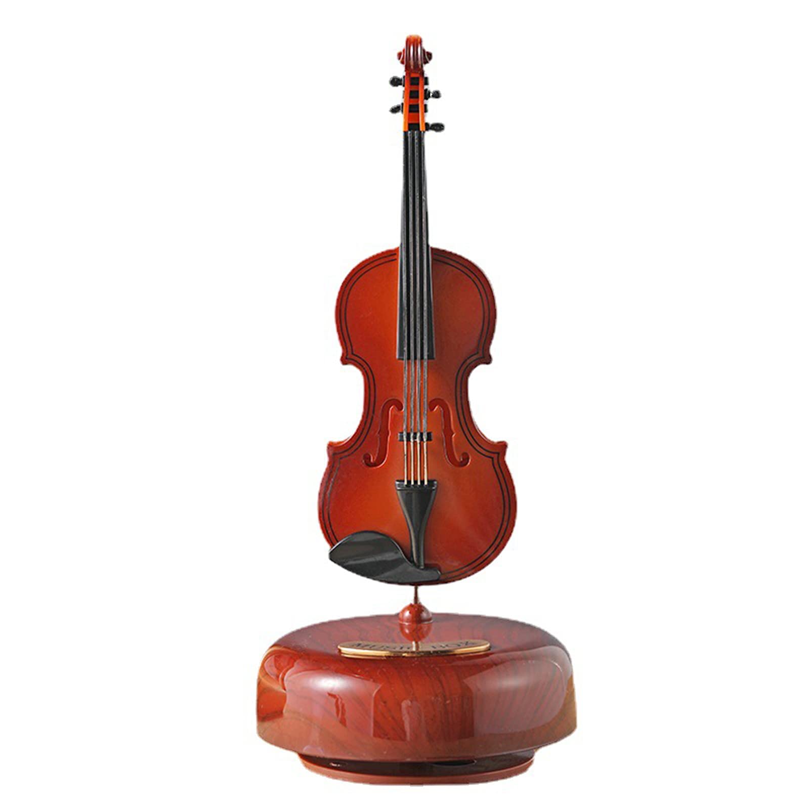 Vintage Violin Music Box with Rotating Base - Classical Musical Gift for Boys & Girls | Perfect for Birthday, Wedding, Anniversary & Home Decor