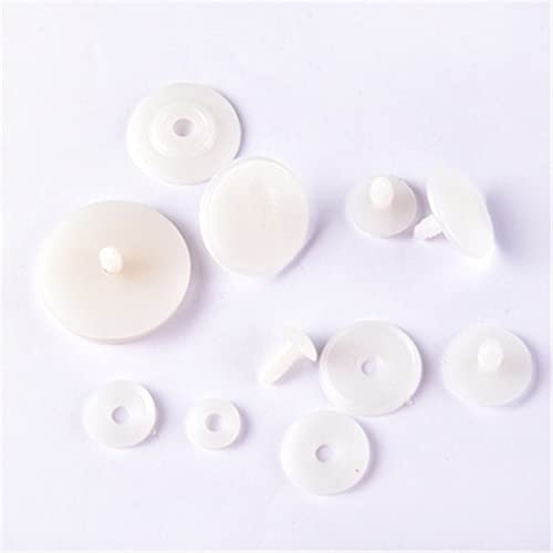 HTHAU 12pcs DIY Plastic Doll Joints 15-30-45mm for Teddy Bear & Toy Making - Crafting & Scrapbooking Supplies