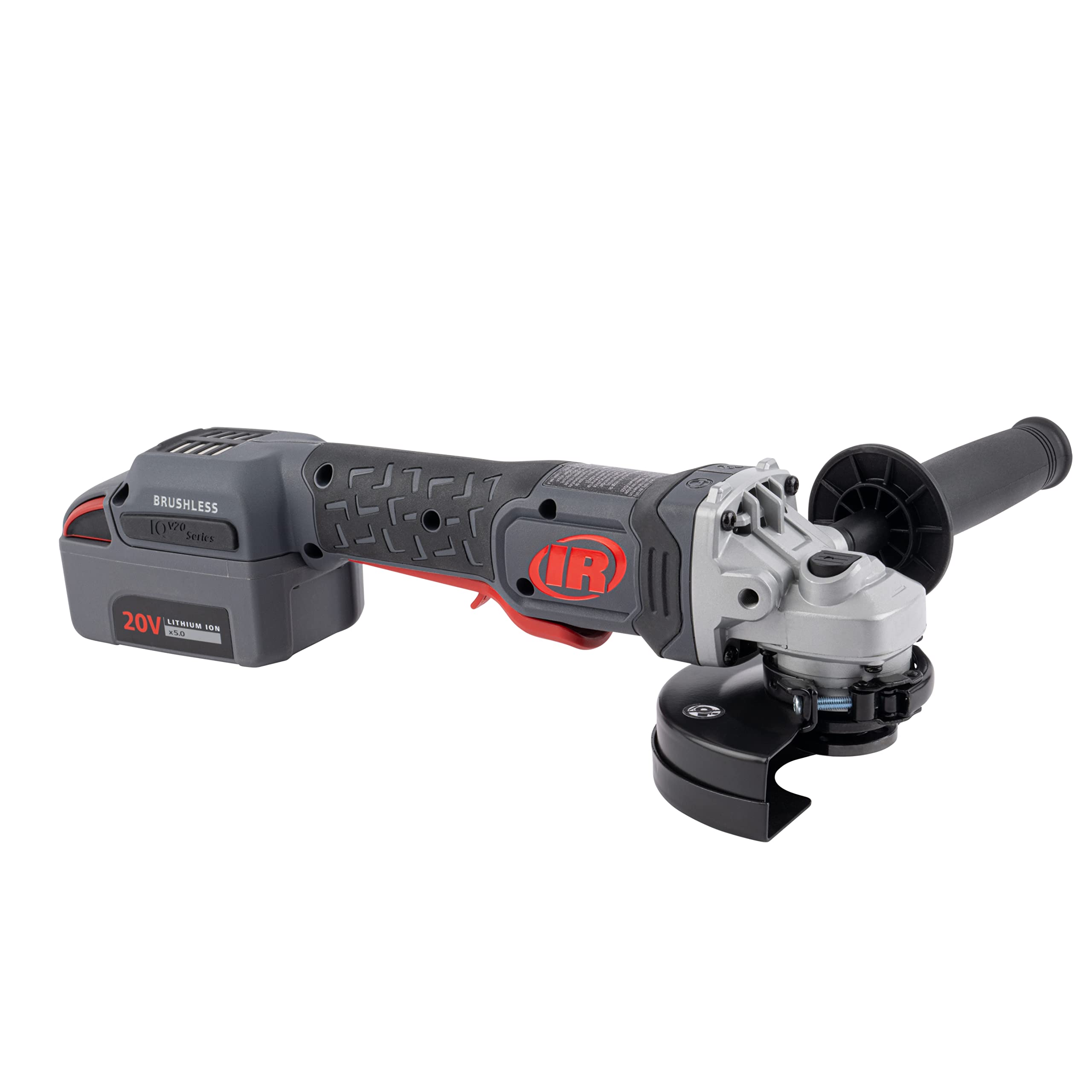 Ingersoll Rand G5351-K22 20V Cordless Angle Grinder & Cut-off Tool with 2 Batteries - 8000 RPM, 1HP Power, 4.5