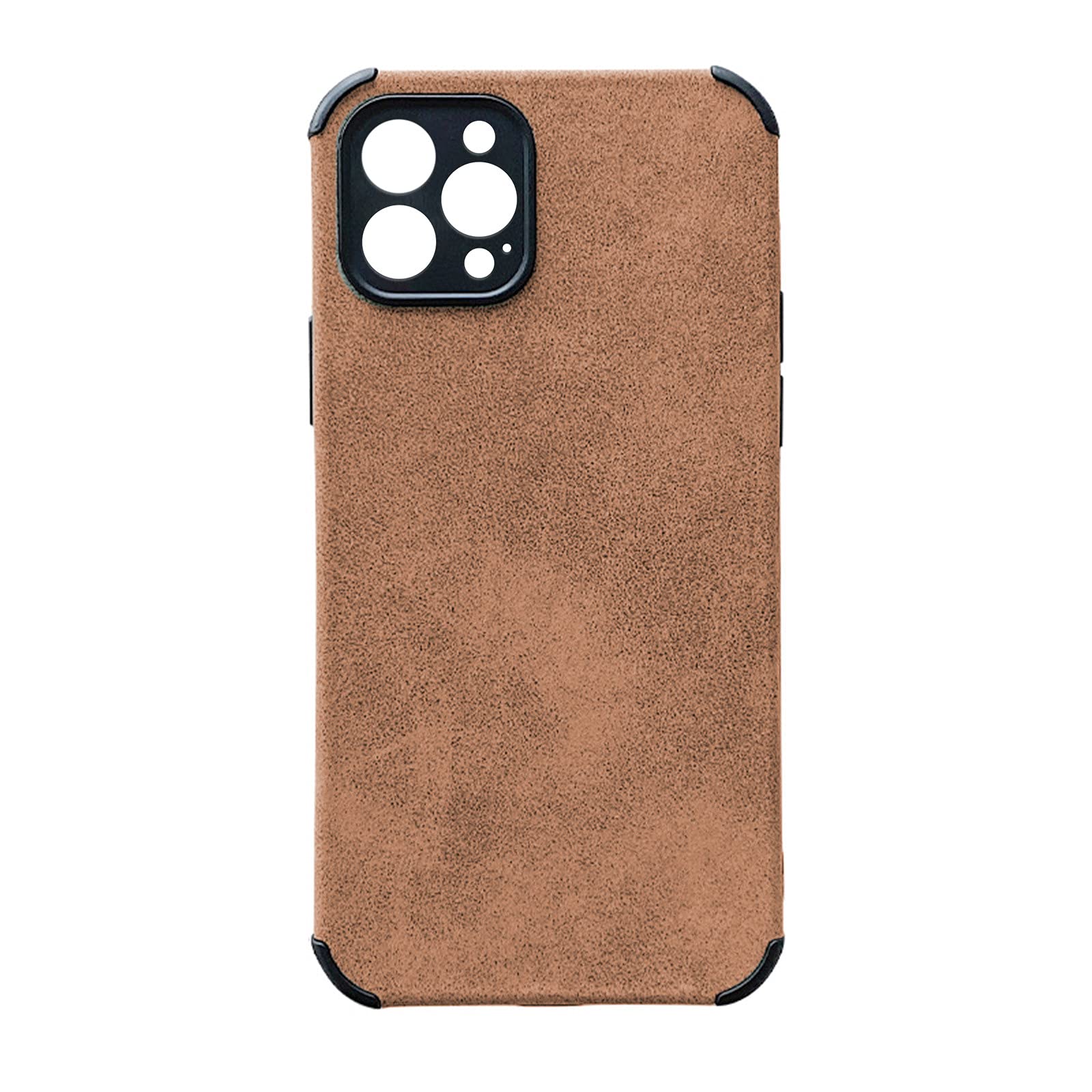 Premium Deer Velvet iPhone 13 Pro Max Case - Ultra Slim Protective Cover with Fine Hole Design | Compatible with iPhone 12 Mini | Soft Touch Luxury Phone Shell for Everyday Protection & Style