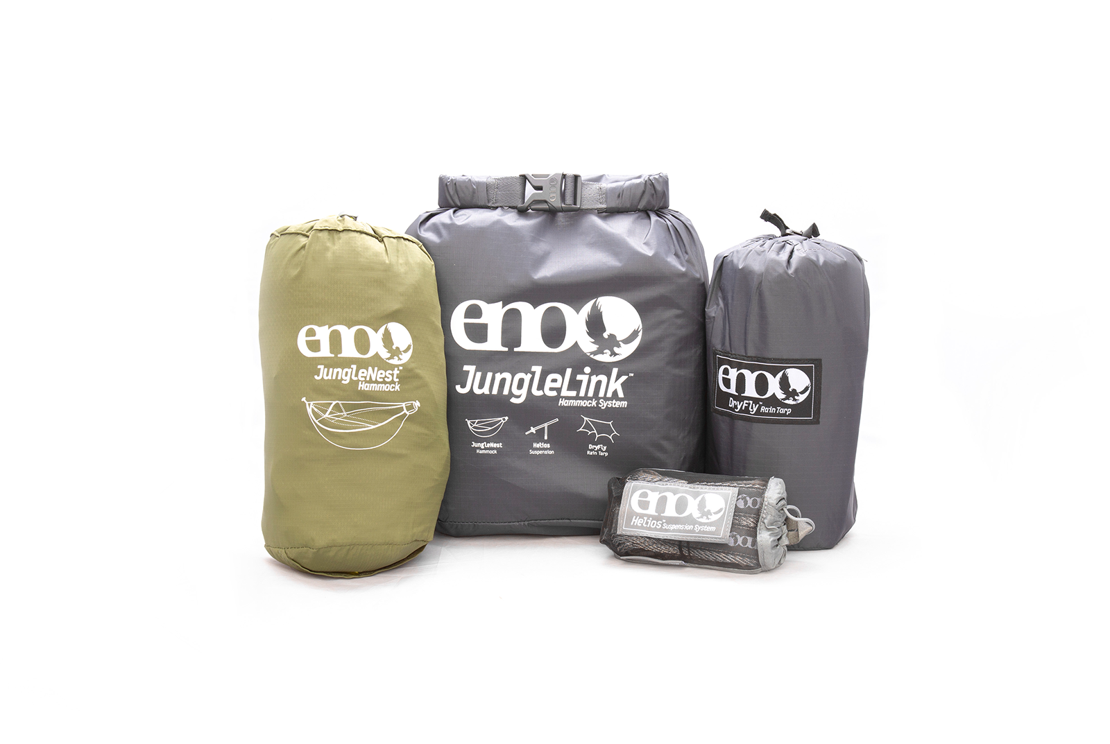 JungleLink™ Portable Hammock System - Lightweight & Durable Camping Hammock for Outdoor Adventures, Backpacking, and Relaxation in Nature
