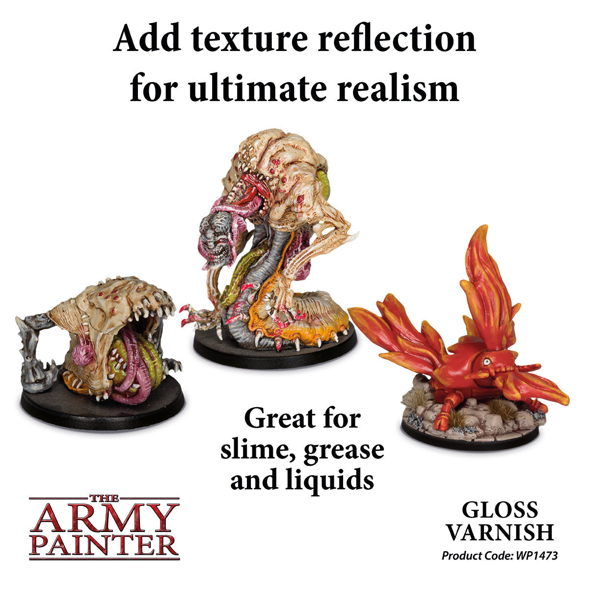 Warpaints Effects Gloss Varnish - High Shine Protective Finish for Miniatures, Models & Wargaming Figures - Perfect for Tabletop Gaming & Hobby Painting