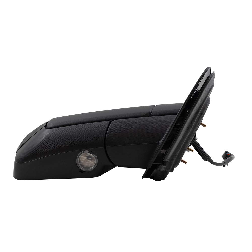 Heated Power Side Mirror with Puddle Lamp - Replacement for 2007-2010 Ford Expedition - Perfect for Night Driving & Winter Weather