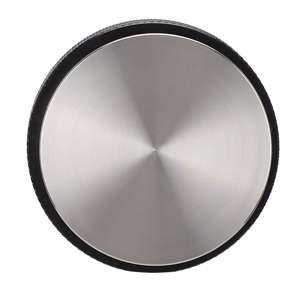 Premium Stainless Steel Coffee Tamper - Durable Black Espresso Tamper for Barista & Home Use | Rustproof & Portable Coffee Accessory | Perfect for Coffee Shops, Home Brewing & Gifts