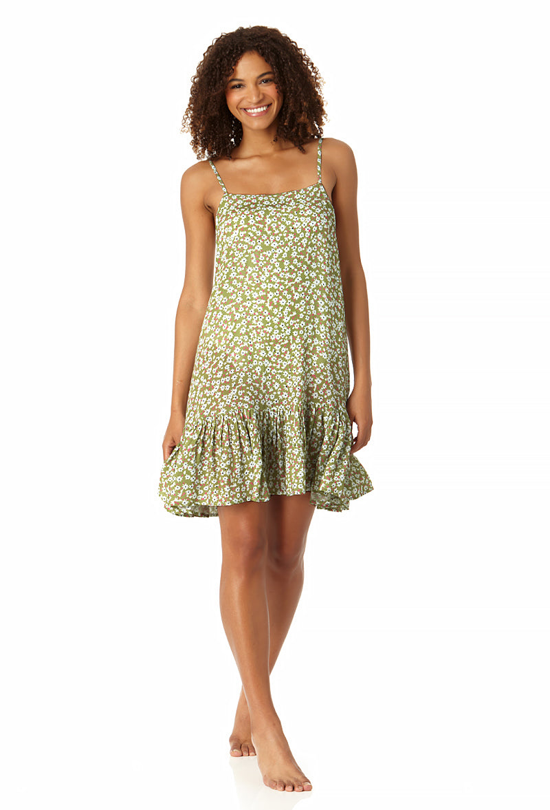 Anne Cole Women's A-Line Dress Swimsuit Cover Up - Lightweight Beach Cover Up Dress for Pool, Vacation & Summer Outings