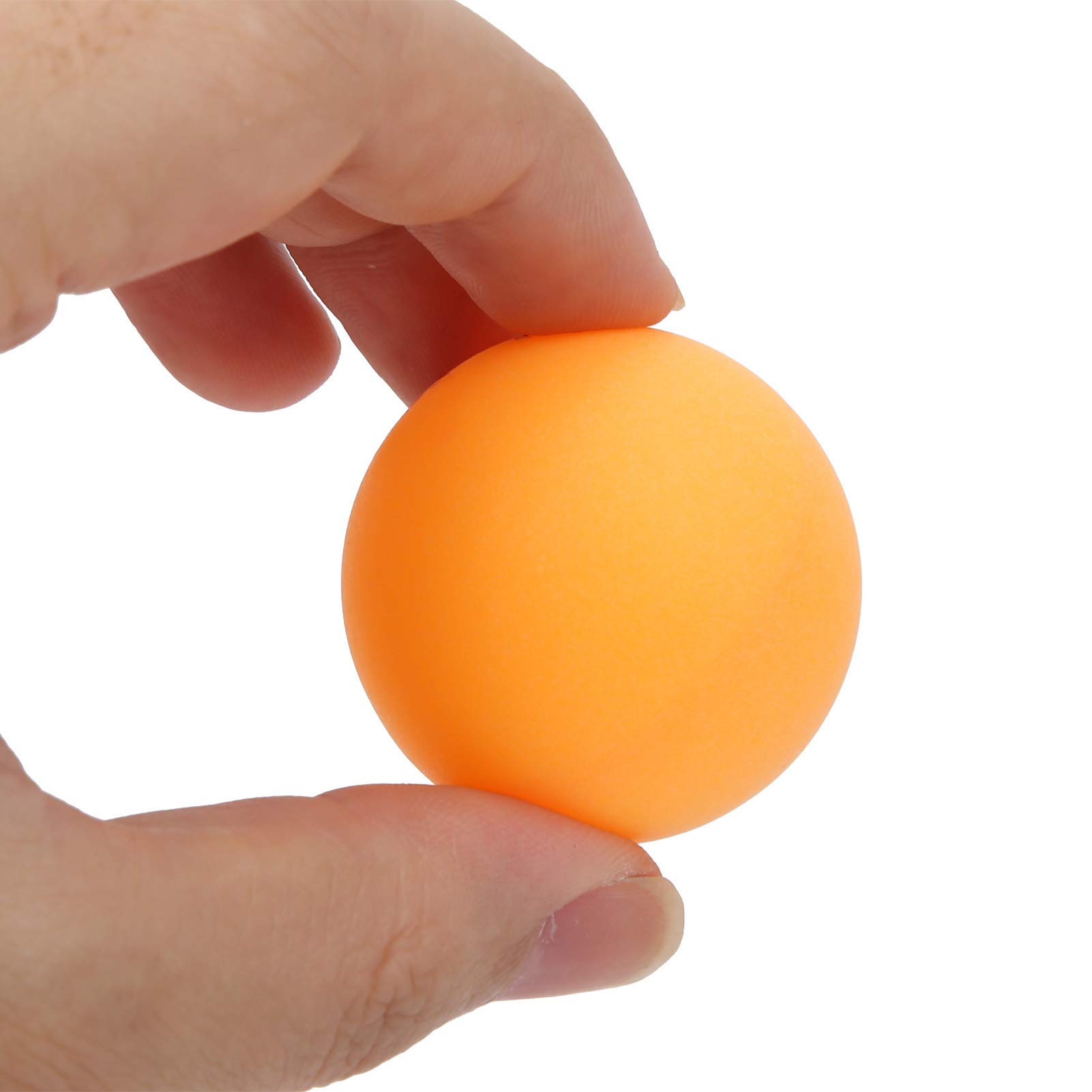 01 Bulk Outdoor Pong Balls - 100 Pack Durable Training Table Tennis Balls for Indoor & Outdoor Games, Practice, Tournaments (Yellow) - Perfect for Backyard Parties, Picnics, and Sports Training