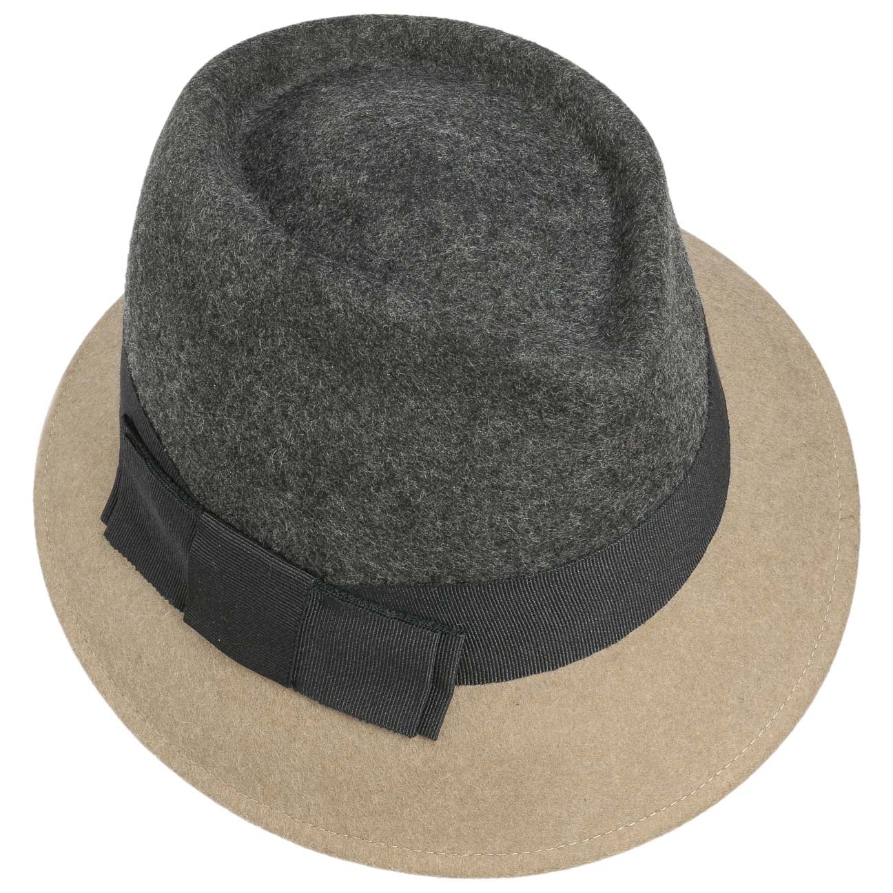 Lierys Asym Twotone Wool Felt Hat - Stylish Winter Fashion Accessory for Women | Perfect for Outdoor Events, Travel & Cold Weather
