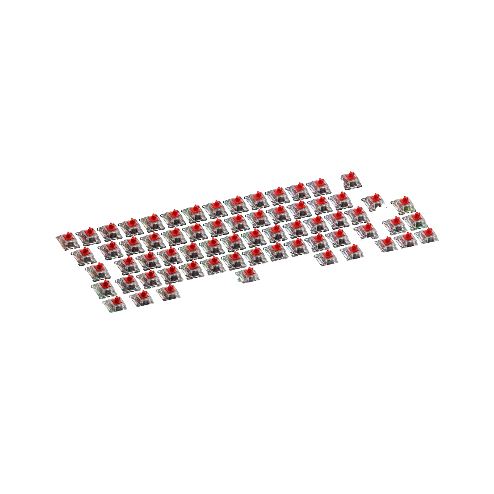 Glorious Fox Standard MX 65 ISO Mechanical Keyboard Switches - Perfect for Gaming, Typing & Custom Keyboard Builds