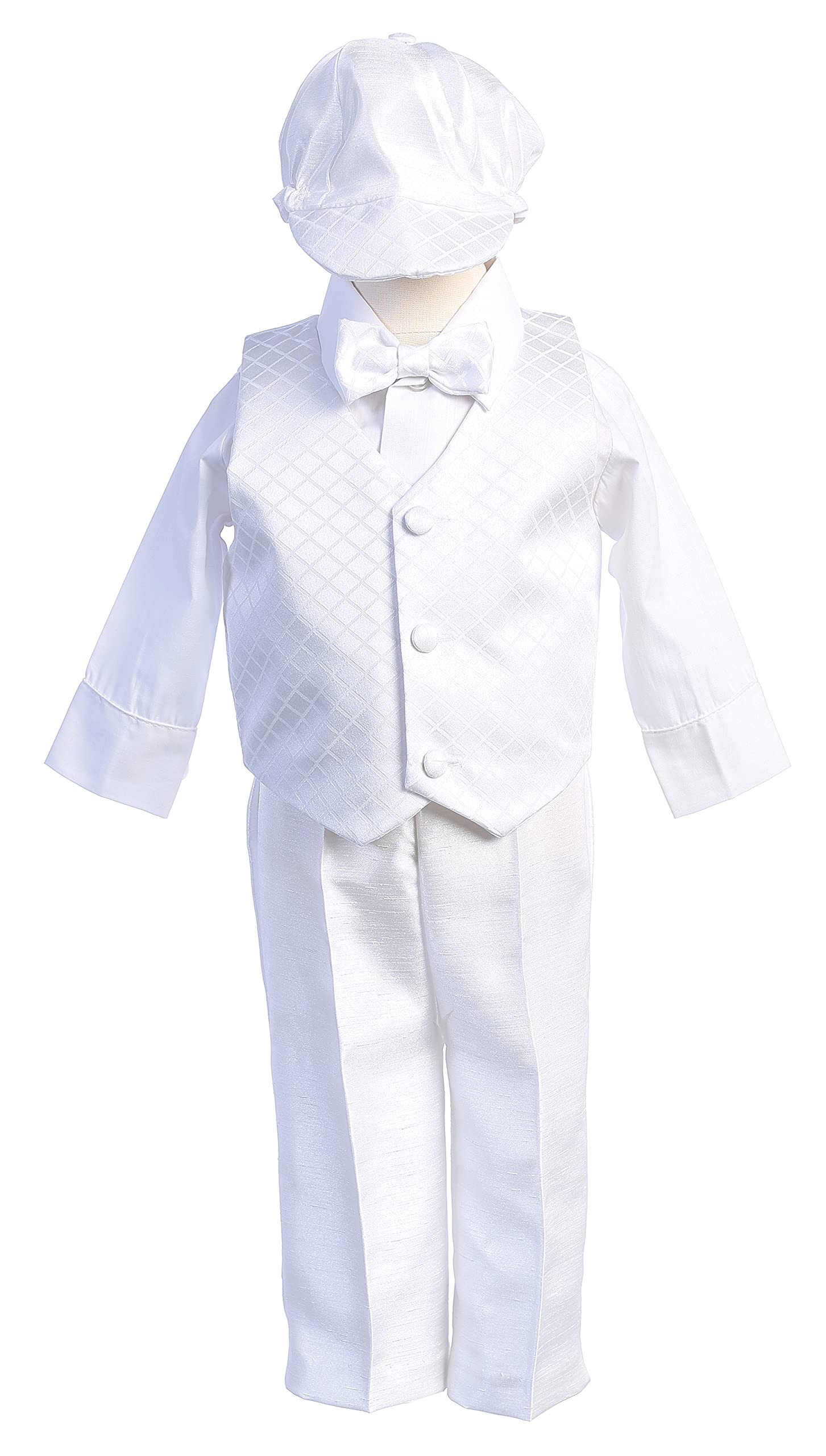 Baby Boy Baptism Outfits - Christening Suit with Vest & Pants for Infant Boys | Ropa de Bautizo para Niño | Perfect for Church Ceremonies & Special Occasions