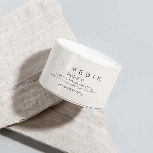 Cosmedix Pure C Powder - Vitamin C Facial Treatment for Brightening & Anti-Aging | Perfect for Daily Skincare Routine & Nighttime Regimen