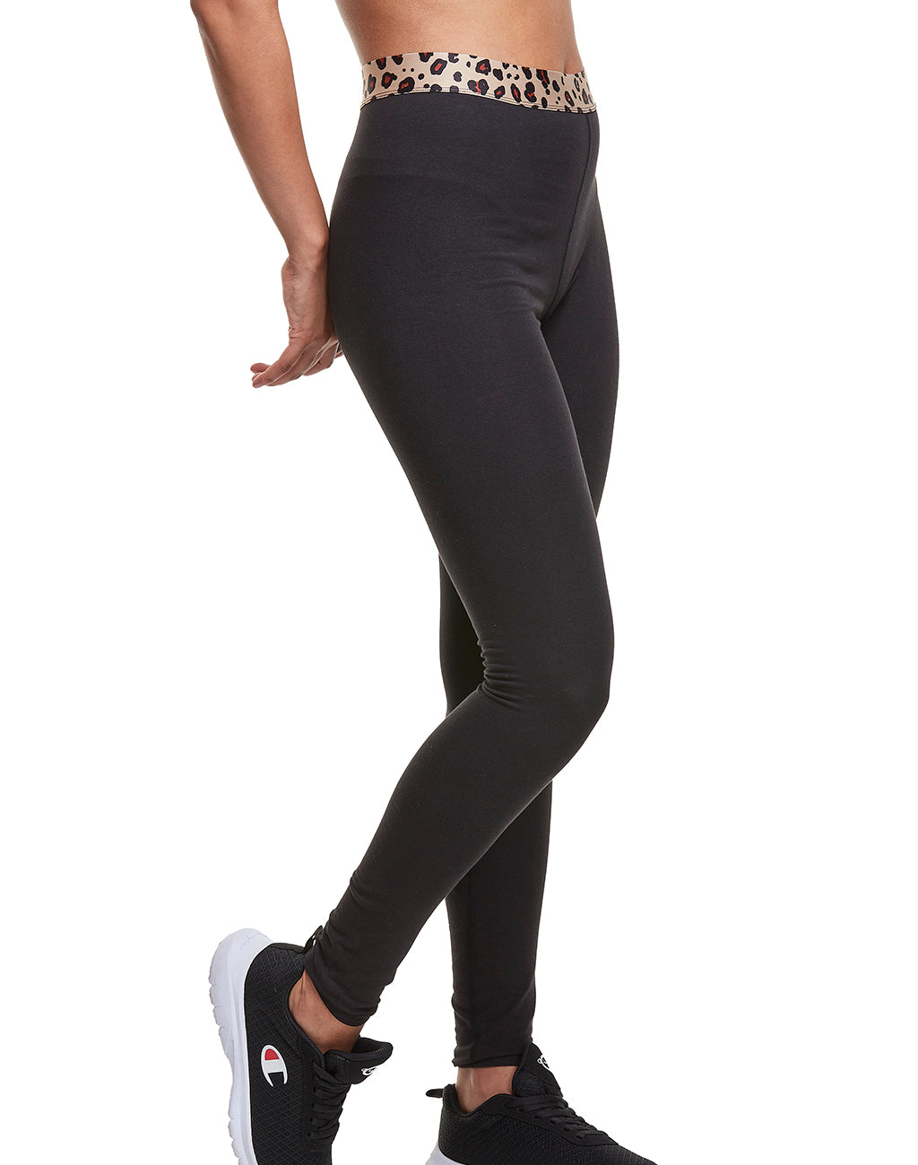 Champion Women's High Waist Leggings - Soft & Stretchy Workout Yoga Pants for Running, Gym & Lounge Wear