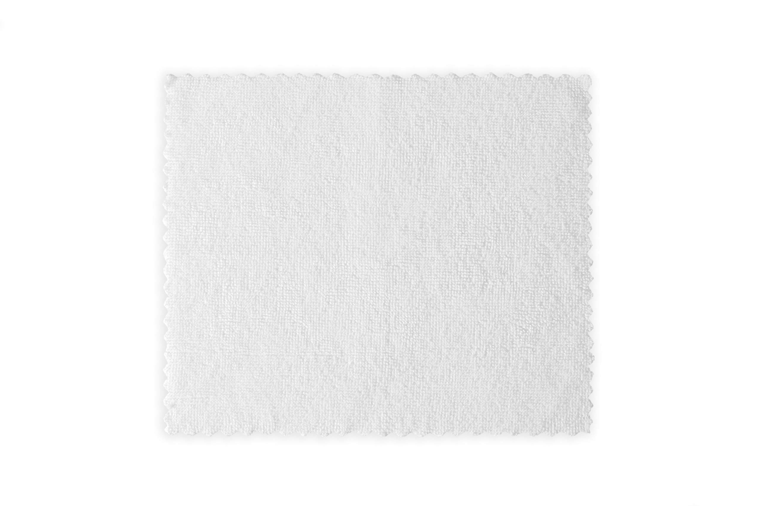 Skura Style WIPE ENVY™ Reusable Microfiber Cleaning Cloths - Lint-Free, All-Purpose Cleaning Wipes (10-Pack, White) for Kitchen, Bathroom, Car & Household Cleaning