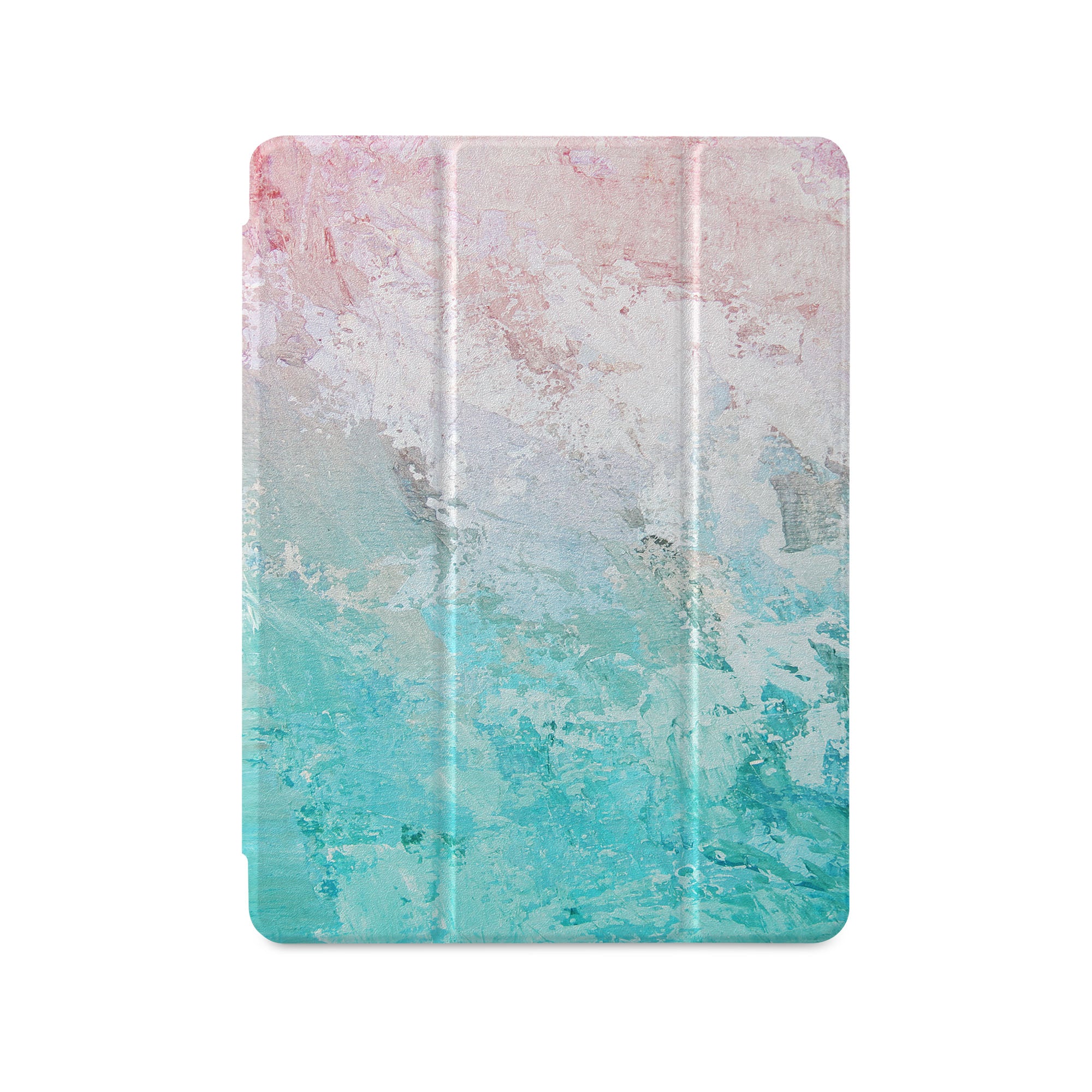 Premium iPad 360 Elite Case with Abstract Oil Painting Design - Protective Cover for iPad Pro/Air/Mini - Perfect for Work, Travel & Home Use