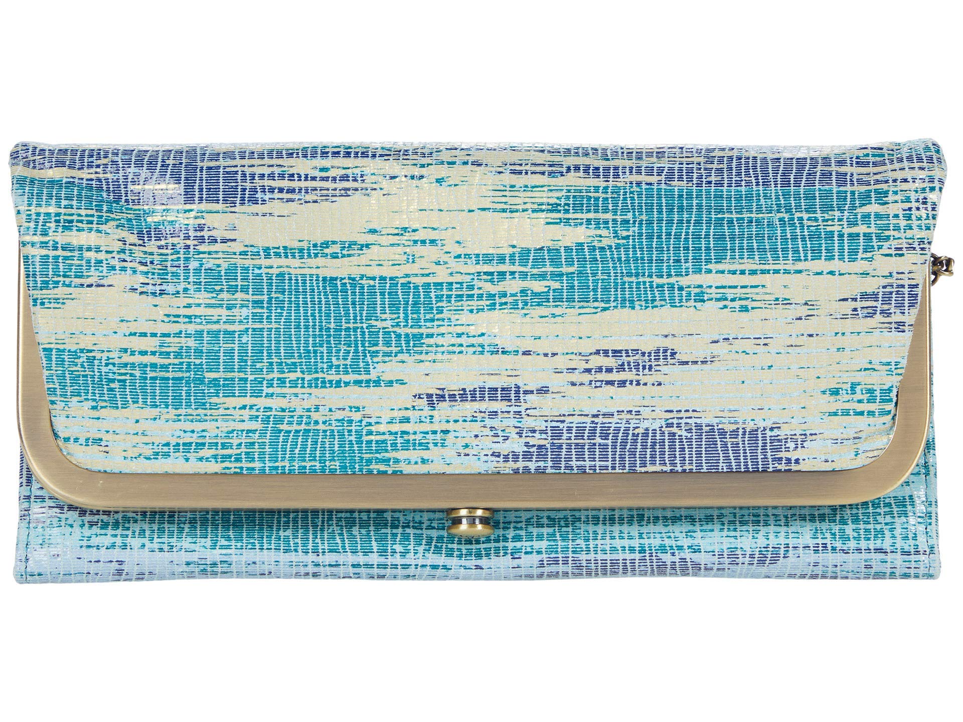 HOBO Rachel Clutch Wallet for Women - Soft Genuine Leather Crossbody Purse with Magnetic Closure & Zipper Pocket | Fashionable Evening Bag for Parties, Weddings & Date Nights