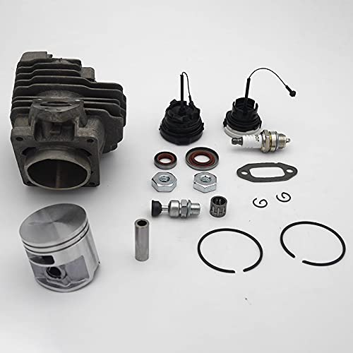 44.7mm Piston Cylinder Oil Seal Spark Plug Kit for Chainsaw MS261 MS261 1141 020 1200 - Replacement Parts for Forestry & DIY Wood Cutting Projects