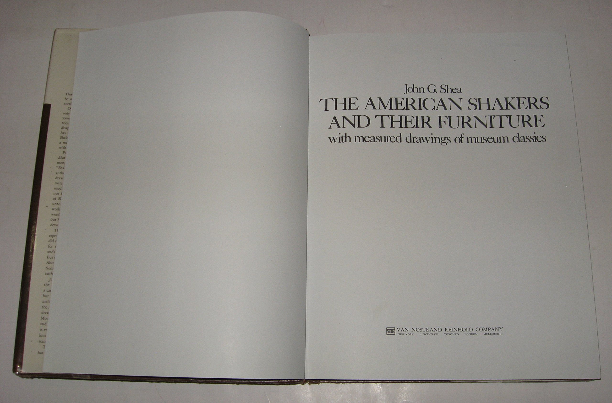 American Shakers Furniture - Authentic Museum Classics with Measured Drawings | Perfect for Antique Collectors & Home Decor Enthusiasts