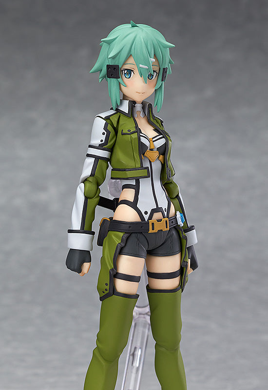 Figma #241 Sinon Sword Art Online II Action Figure - Anime Collectible for Fans, Gift for Gamers & Otaku - Perfect for Display, Cosplay, and Anime Conventions