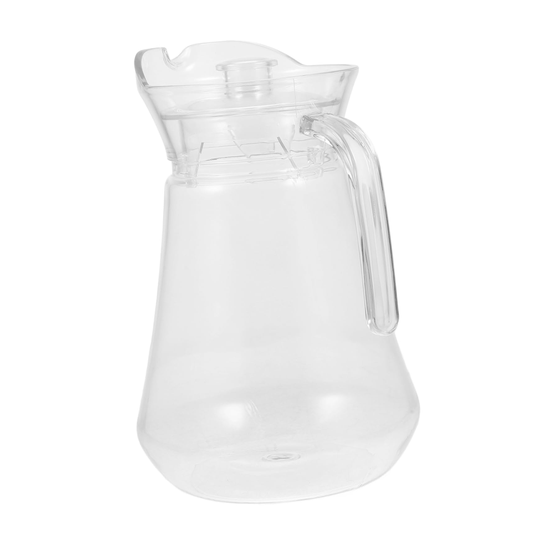 1.5L Borosilicate Glass Water Pitcher with Lid - Hot & Cold Beverage Carafe for Juice, Coffee, Lemonade, Iced Tea - Clear Plastic-Free Jug for Home, Office, and Outdoor Use