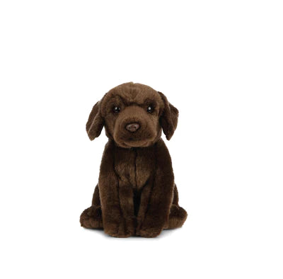 Soft Chocolate Labrador Puppy Plush Toy 20cm - Cute Stuffed Animal for Kids, Gift & Home Decor | Perfect for Cuddling, Nursery Decor and Dog Lover Gifts