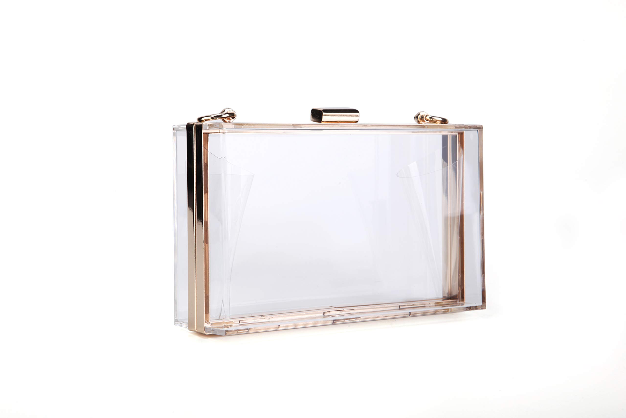 Clear Crossbody Bags for Women - Stadium Approved See-Through Purses & Handbags, Fashionable Clutch & Shoulder Bags - Perfect for Concerts, Sports Events, and Travel Security Checks